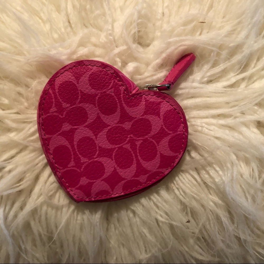 Coach coin purse.